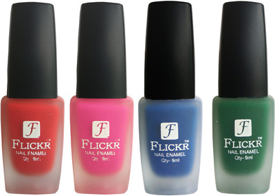 

Flickr VELVET MATTE NAIL Polish Red,Pink,Blue,Green(Pack of 4)
