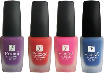 

Flickr VELVET MATTE NAIL Polish Purple,Red,Pink,Blue(Pack of 4)