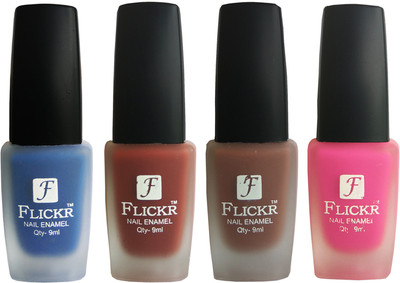 

Flickr VELVET MATTE NAIL Polish Blue,Nude,Brown,Pink(Pack of 4)