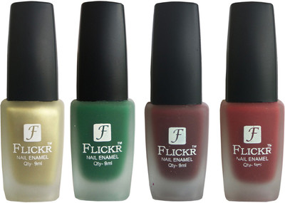 

Flickr VELVET MATTE NAIL Polish Golden,Green,Maroon,Reddish Maroon(Pack of 4)