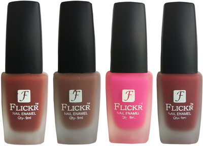 

Flickr VELVET MATTE NAIL Polish Nude,Brown,Pink,Reddish Maroon(Pack of 4)