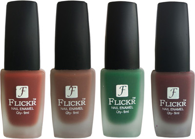 

Flickr VELVET MATTE NAIL Polish Nude,Brown,Green,Maroon(Pack of 4)