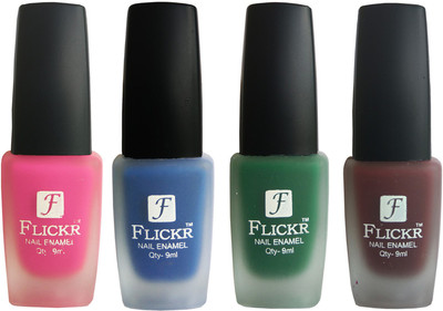

Flickr VELVET MATTE NAIL Polish Pink,Blue,Green,Maroon(Pack of 4)