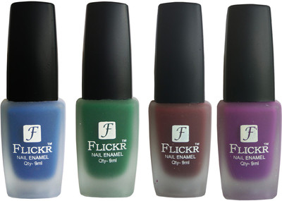 

Flickr VELVET MATTE NAIL Polish Blue,Green,Maroon,Purple(Pack of 4)