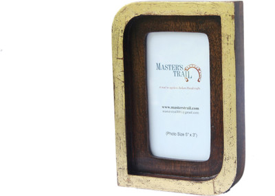 

MASTER'STRAIL Wood Photo Frame(Gold, 3 Photos)