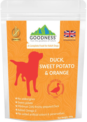 

Goodness GoodnessTP05 Duck 500 g Dry Dog Food