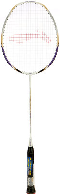 

Li-Ning US-968 (String Tension Up to 35 LBS) White Strung Badminton Racquet(S2, 82 g)