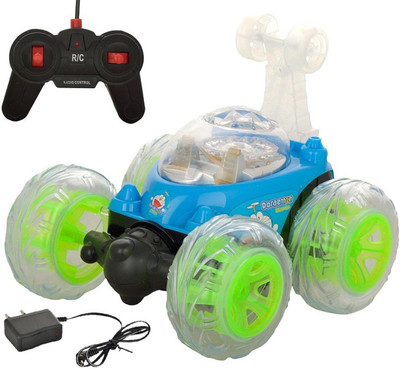 

Darling Toys Doraemon Rechargeable Stunt Car 360 Degree Spin (Blue)(Blue)
