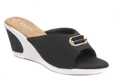 

Dolphin Miles Women Black Wedges