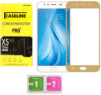 Caseline Tempered Glass Guard for Vivo V5 Plus(Pack of 1)