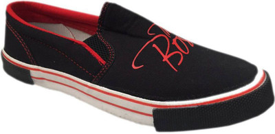

Rexona-Sportif Black & Red Fashionably Top Quality Casual Shoes For Men In Various Sizes - The Boss For Men(Black