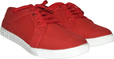 

Human Steps Red Colour Sneakers For Men(Red)