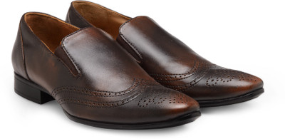 

RAMZEE Genuine Leather Slip On For Men(Brown