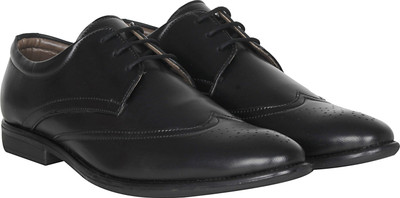 

Kraasa Brogue Derby For Men(Black