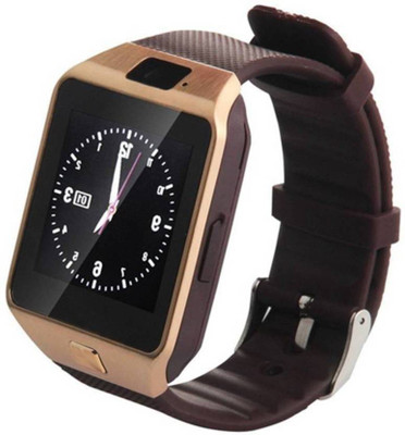 

My Planet Smart Watch with Bluetooth and Sim card slot Smartwatch(Brown Strap L)