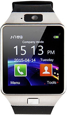 

ESTAR Bluetooth Smartwatch Compatible With Vivo Y44 Silver Smartwatch(Black Strap Free Size)