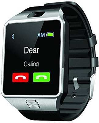 

ESTAR Bluetooth Smartwatch Compatible With Vivo Y32 Silver Smartwatch(Black Strap Free Size)