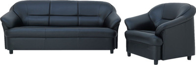 

FURNITECH SEATING SYSTEMS (I) PVT LTD Fabric 3 + 1 Black Sofa Set