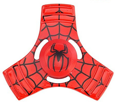 

sprotech High Quality Metal Spiderman Printed Tri-Spinner With high Spin Speed/Time(Multicolor)