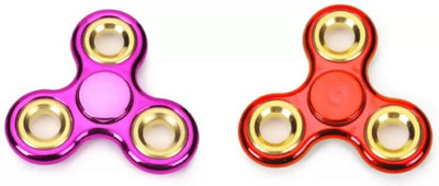 

ELECTRO CART Toys Chrome Edition Fidget Spinner Pack of 2(Multicolor)