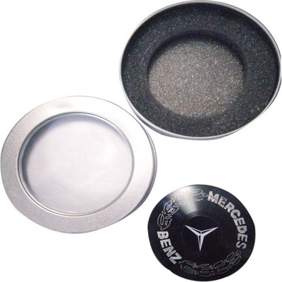 

Sanyal Sanyal Awesome High Quality Metal Logo Style Hand Spinner Fidget Pack of 1, Free Pouch(Black)