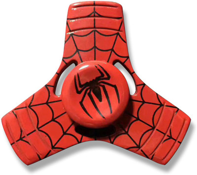 

Sanyal Avengers Super Heroes Spiderman Style High Quality Metal Fidget Spinner, Red Pack of 1(Red)