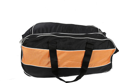

Kookaburra black cricket sports bag(Black, Kit Bag), Black;orange