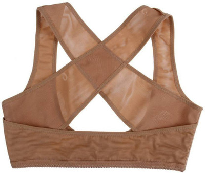 

Jern Women Stretchable Breast Push Up Brace Bra & Back Support (XL, Beige)