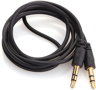 

AFED TV-out Cable AUX Male to Male 1.5 Meter Cable 4847(Black, For Mobile)