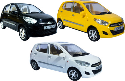 

Jack Royal 3 Combo i10 car toy kit(Black, Yellow, White), Black;white;yellow