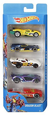 Hot Wheels HW DRAGON BLAST 5-PACK(Multicolor)