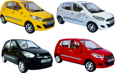 

Jack Royal 4 COMBO KIT I10 TOY CARS(Yellow, Red, Black, White), Black;red;white;yellow