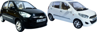 

Jack Royal Pull back Plastic i10 2 combo car toy(Black, White)