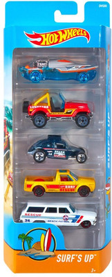 

Hot Wheels SURF'S UP 5S PACK(Multicolor)