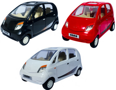 

Jack Royal 3 COMBO KIT NANO CAR TOY(Black, White, Red), Black;red;white