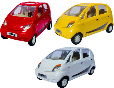 

Jack Royal NANO CAR TOYS 3 COMBO KIT(Red, Yellow, White), Red;white;yellow