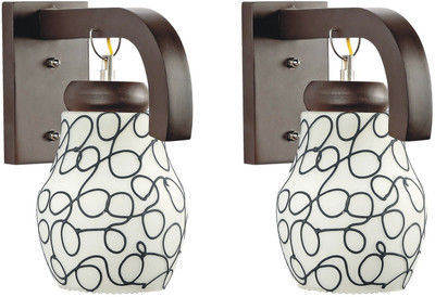 Somil Pendant Wall Lamp Without Bulb(Pack of 2)