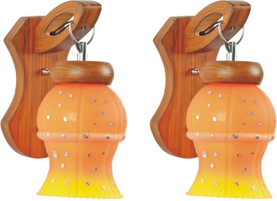 AGRIM Pendant Wall Lamp(Pack of 2)