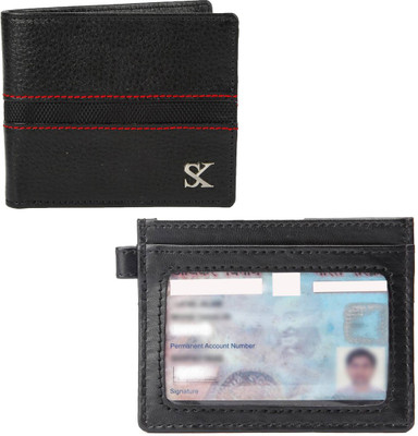 

Styler King Men Black Artificial Leather Wallet(13 Card Slots)