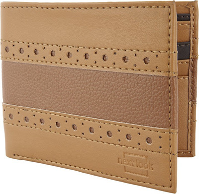 

Next Look Men Brown Artificial Leather Wallet(6 Card Slots)