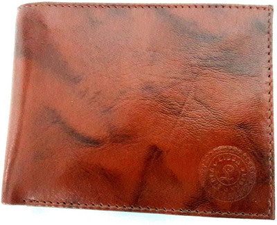 

SV Collections Men Brown Genuine Leather Wallet(4 Card Slots)