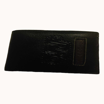 

BABA BLESSINGS Boys Black Genuine Leather Wallet(10 Card Slots)