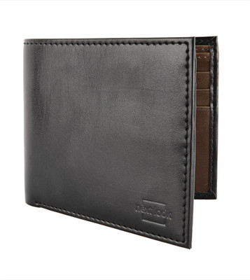 

Next Look Men Black Genuine Leather Wallet(5 Card Slots)