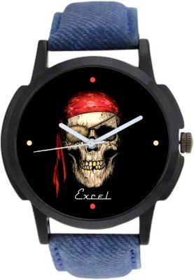 EXCEL Skulls Black Watch  - For Boys   Watches  (Excel)