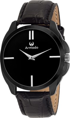 Armado AR-025 Original Black Slim Design Watch  - For Men   Watches  (Armado)