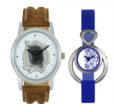 

SRK ENTERPRISE Couple Wrist Watch With Stylish And Designer Printed Dial Fast Selling L_V087 Watch - For Men & Women