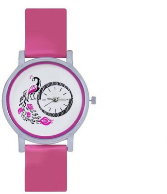 

Gopal Shopcart Designer Fashion Trendy Pink Beauty Low Price Watch - For Girls