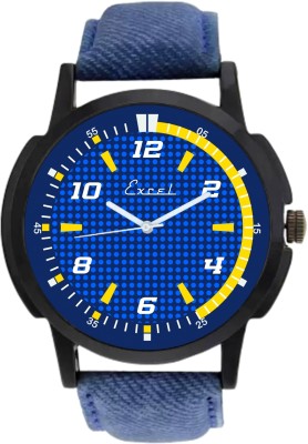 EXCEL Black-Blue Watch  - For Boys   Watches  (Excel)