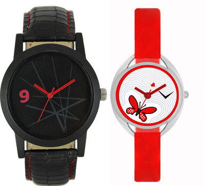 

SRK ENTERPRISE Couple Wrist Watch With Stylish And Designer Printed Dial Fast Selling L_V074 Watch - For Men & Women