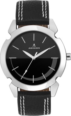 ADIXION 9520SLA1 New Stainless Steel watch with Genuine Leather Strep- Watch  - For Men   Watches  (Adixion)